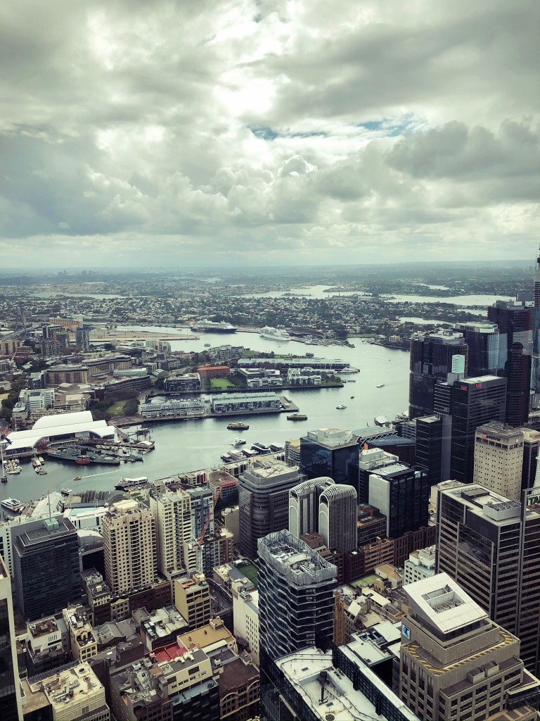 Widok na panoramę Sydney