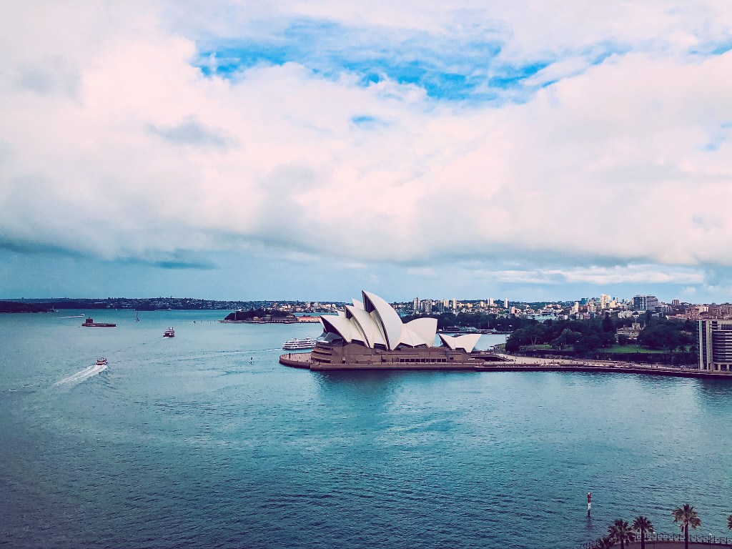 Opera w Sydney z lotu ptaka
