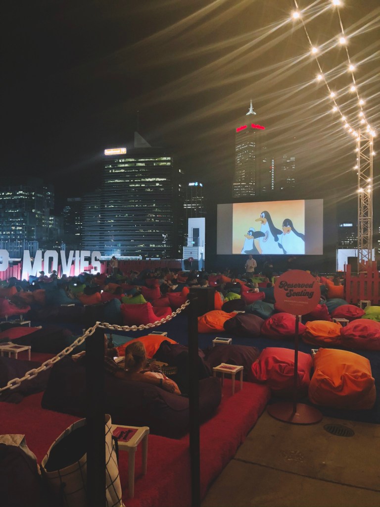 kino letnie na szczycie wieżowca